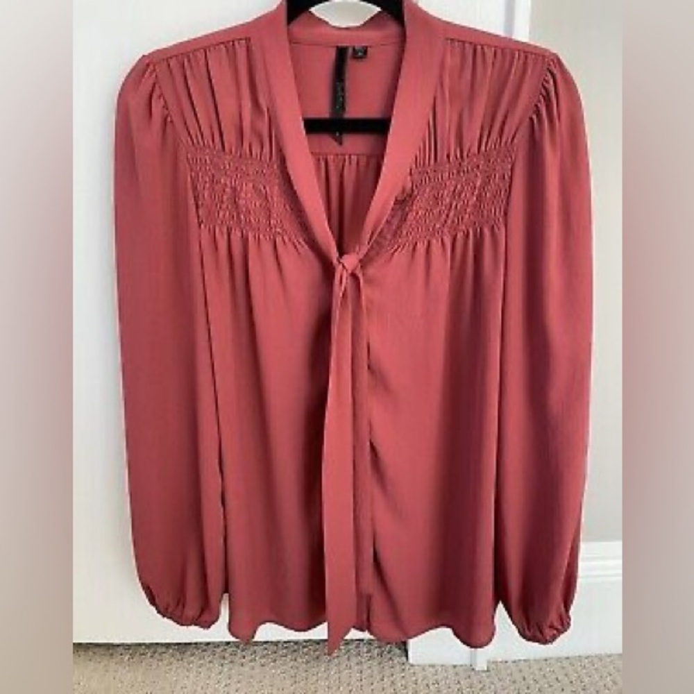 Bellatrix Anthropologie XS blouse with bow